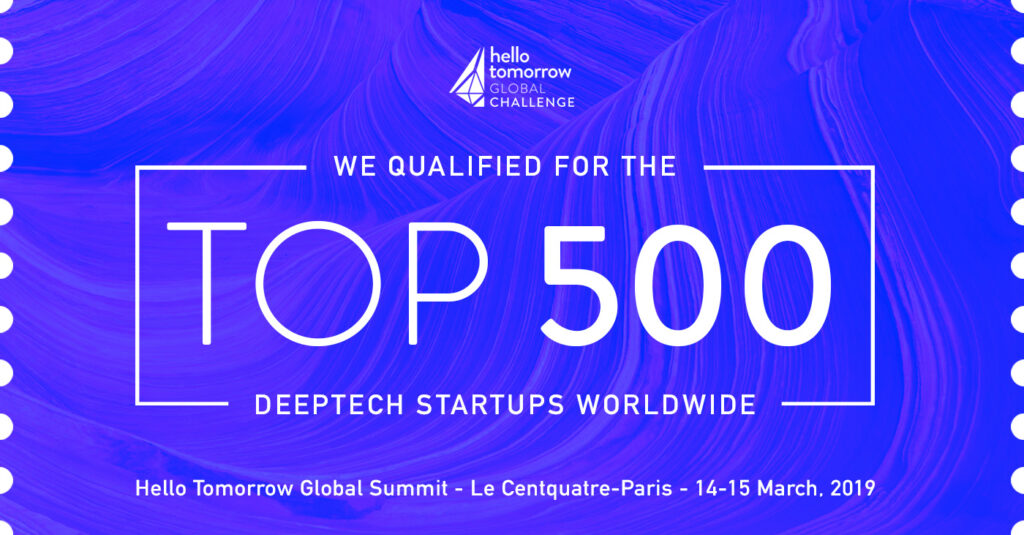 Aurora selected as one of @hellotmrc’s Top 500 Deep Tech startups worldwide