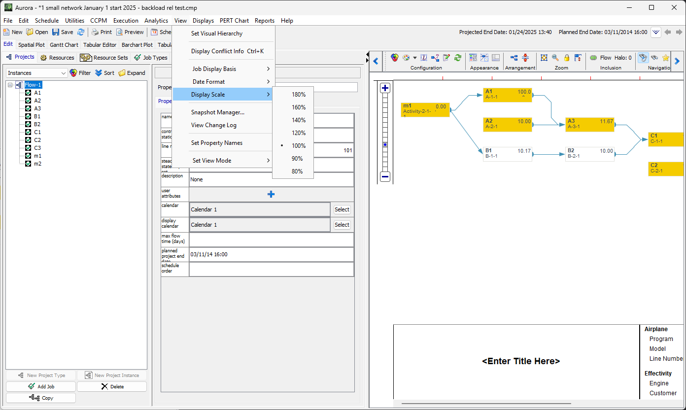 Aurora’s flexible display options.